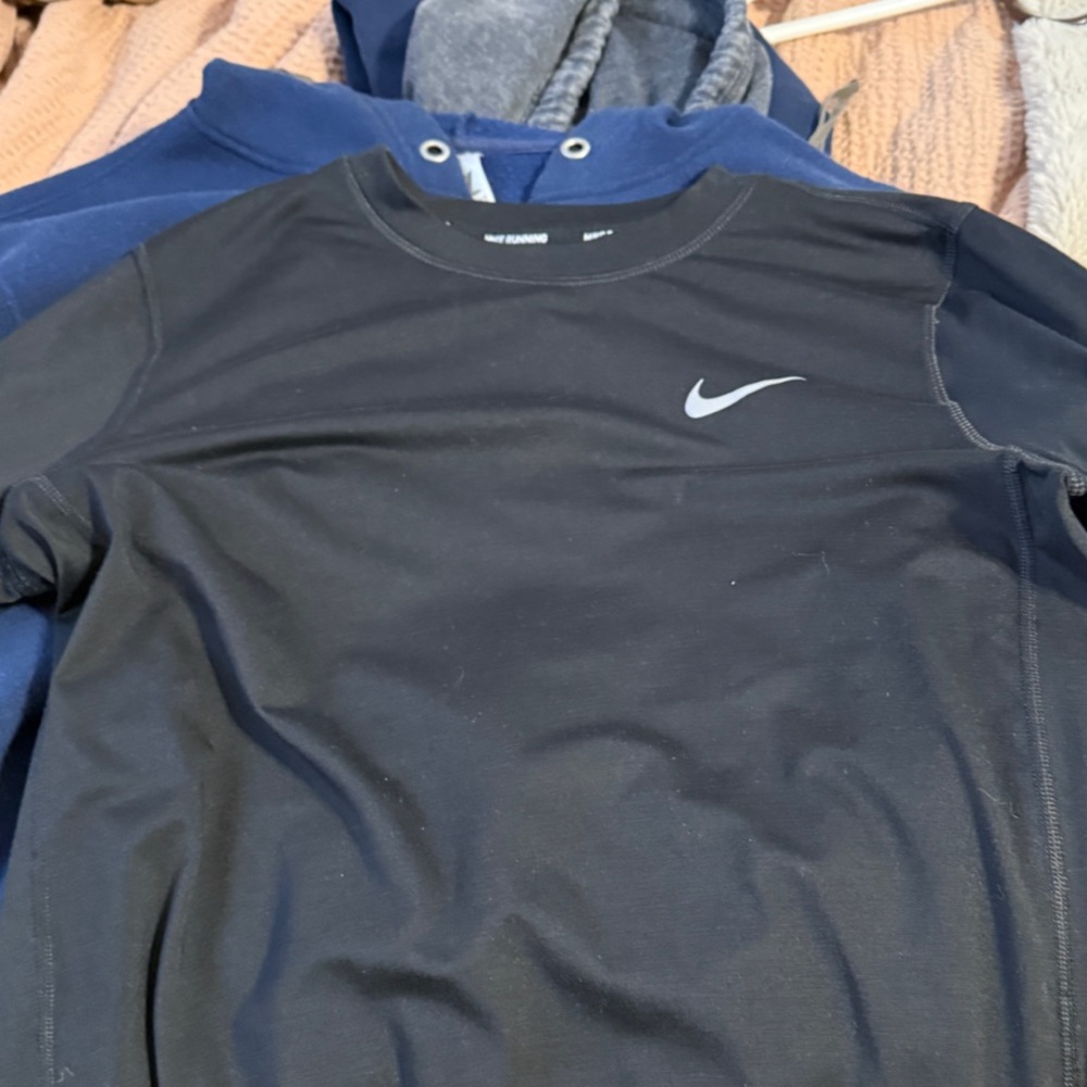 Nike Black Long Sleeve Top